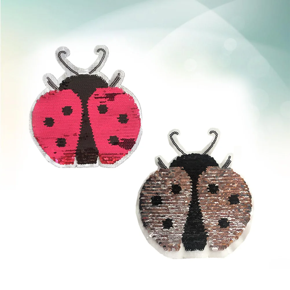

Sewing Patches Ladybug Appliques Clothing Backpacks Patches Iron Patching Jacket Sticker Patches Child