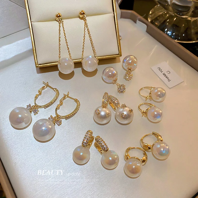 

[PickyanDco] серьги-гвоздики с жемчугом