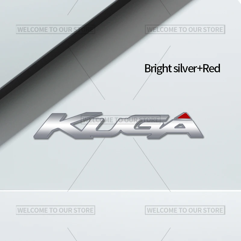 

3D Стайлинг автомобиля для Ford Kuga, эмблема с буквами ST MK2 MK3, значок, металлические наклейки, наклейки на задний багажник, автоаксессуары