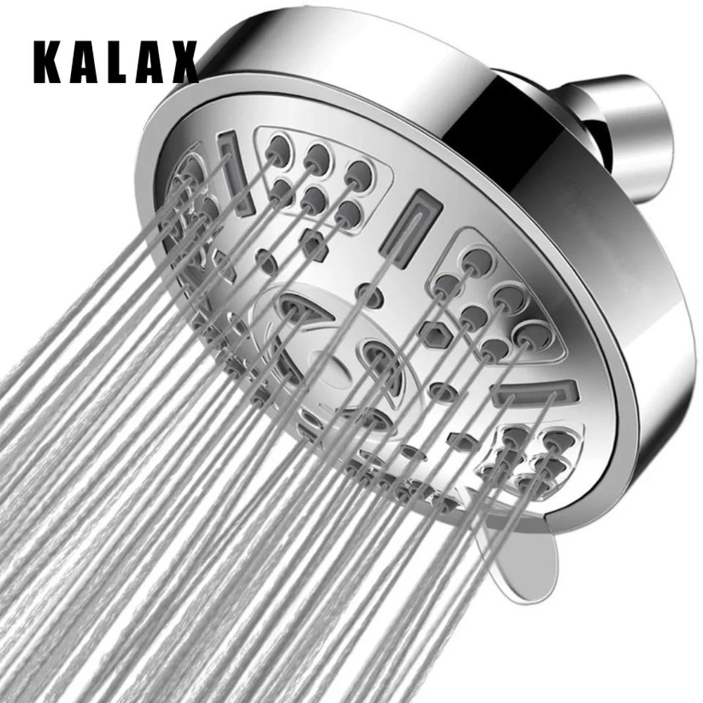 

Насадка для душа высокого давления с 9 функциями, Модернизированная Регулируемая насадка для душа для ванной, многофункциональная настенна...