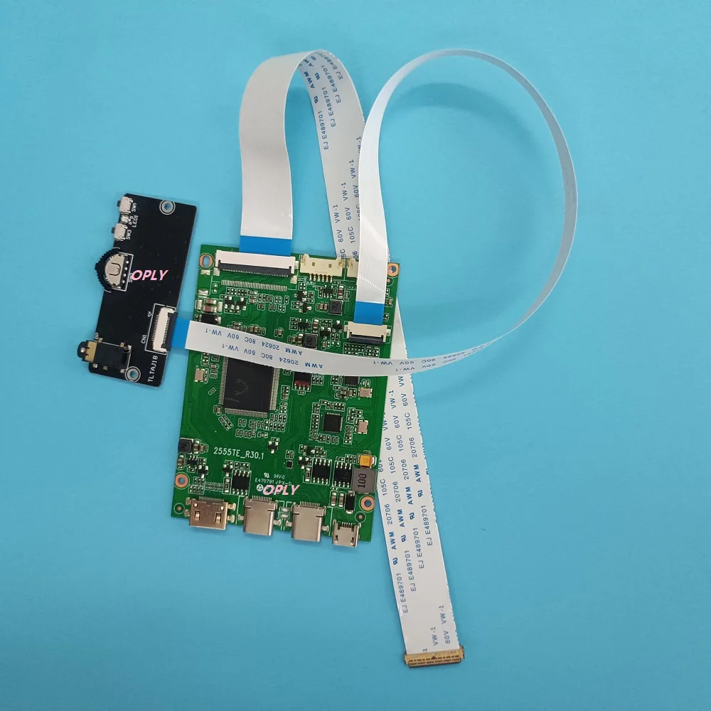 

kit for B156HAN02 15.6" 1920X1080 LED screen monitor EDP Controller board Micro USB Type-c Mini HDMI-compatible DIY LCD panel