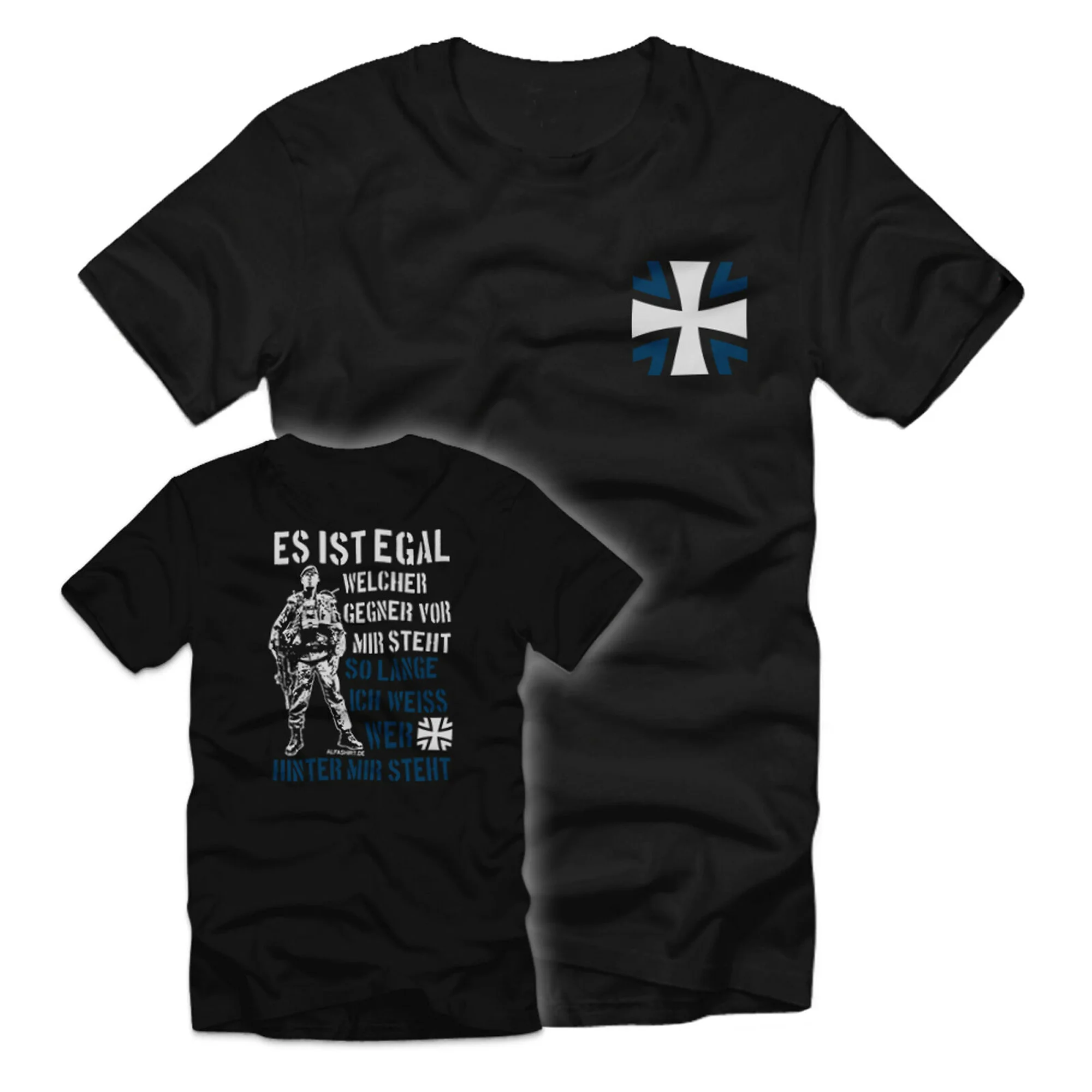 

Camaraderie Opponents Allies Team. Bundeswehr Motto Cross T-Shirt. Summer Cotton O-Neck Short Sleeve Mens T Shirt