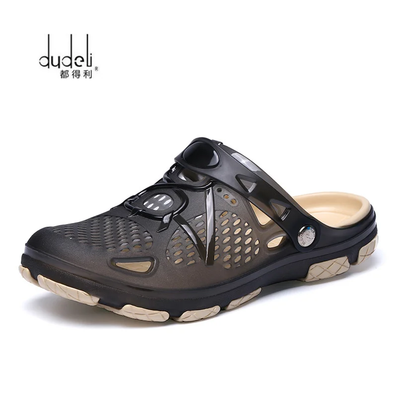 

Мужские пляжные сандалии, коричневые шлепанцы, сандалии для улицы, лето 2023