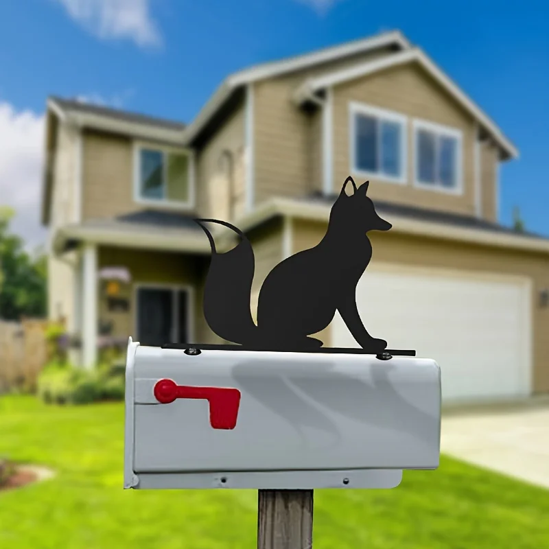 Металлические Украшения Для Почтового Ящика Fox Design Rural Home Decor Уличный Стиль
