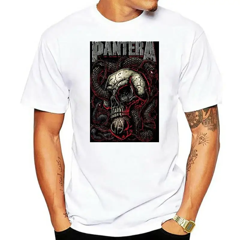 

Футболка со змеиным черепом Pantera, новая и официальная