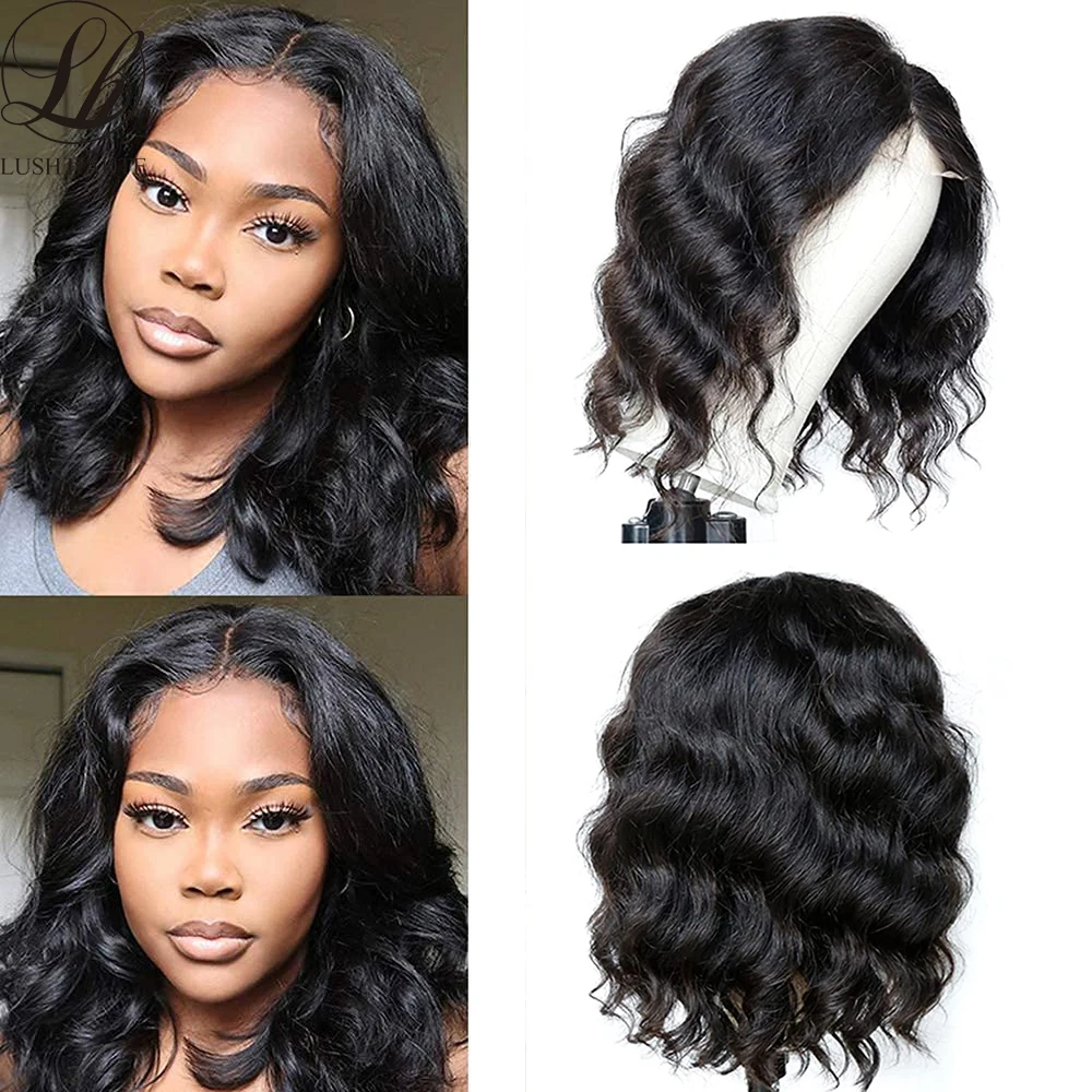 

Парики Фронта Шнурка Боб Волна Синтетический Парик Для Чернокожих Женщин С Волосами Младенца Натуральные Волосы Термостойкое Волокно T Час...