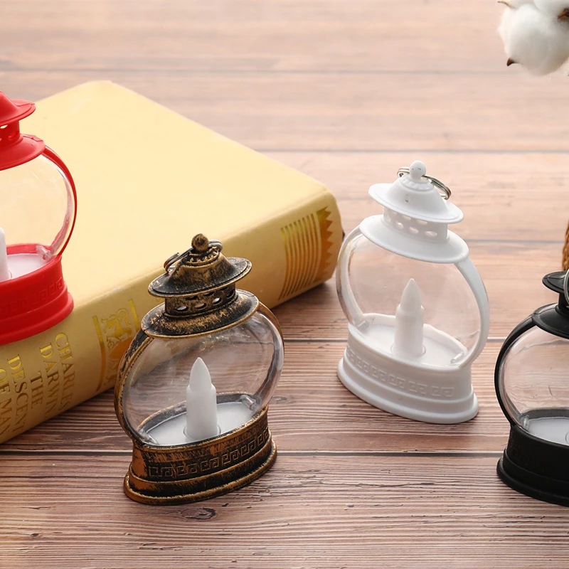 

Масляная лампа в стиле ретро, энергосберегающий праздничный Настольный подвесной ночной Светильник для Хэллоуина, декоративный светодиод...