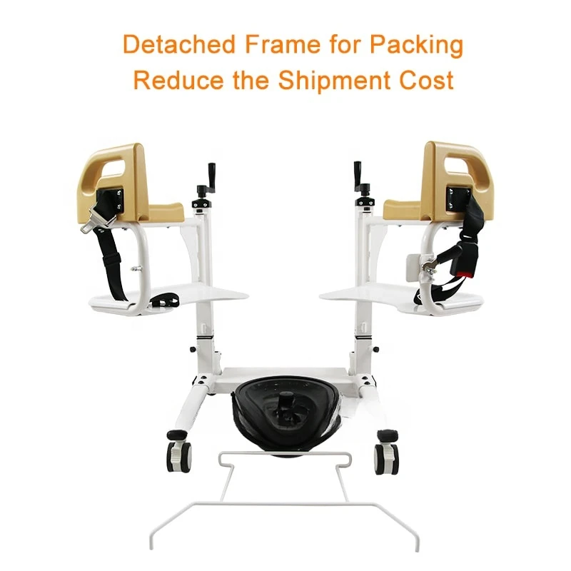 Переносной ручной стул для горшка взрослых перемещение дома