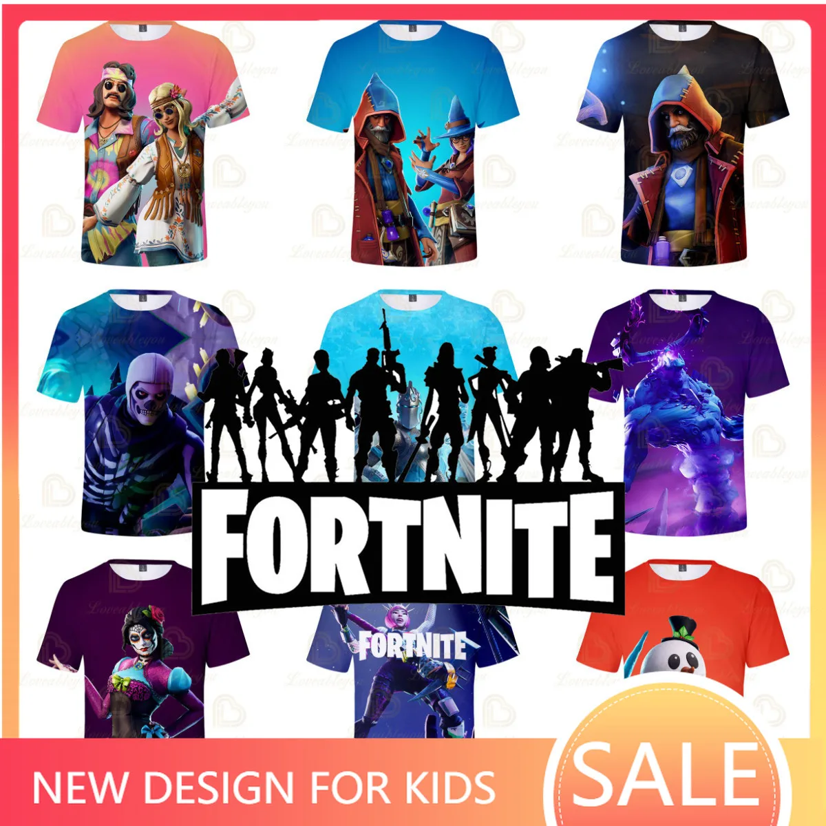 

Victory Royale Fortnite Kids T-shirt Shooting Game 3d Tshirt Boys Girls Tops T-shirt Baby Clothes Shoot Hero Child Wear