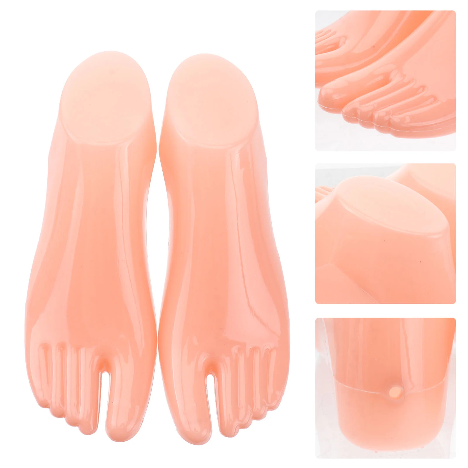 

Foot Model Display Shoes Feet Mannequin Shoe Sockholder Female Support Stand Sandal Shapermetal Mini Stretcher Filler Molds