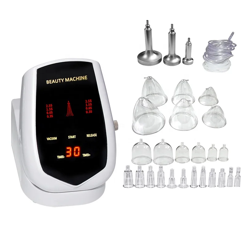 

Vacuum Therapy Treatment Machine For Slimming Breast Massager Chest Enlargement HIP Lifting Beauty Device