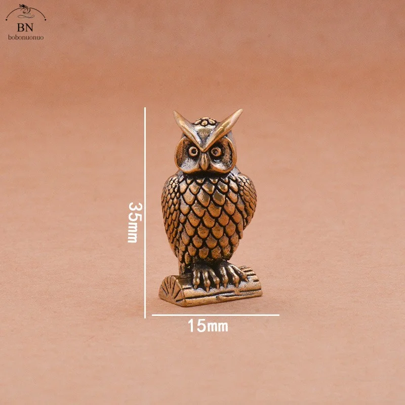 

Медная статуэтка совы