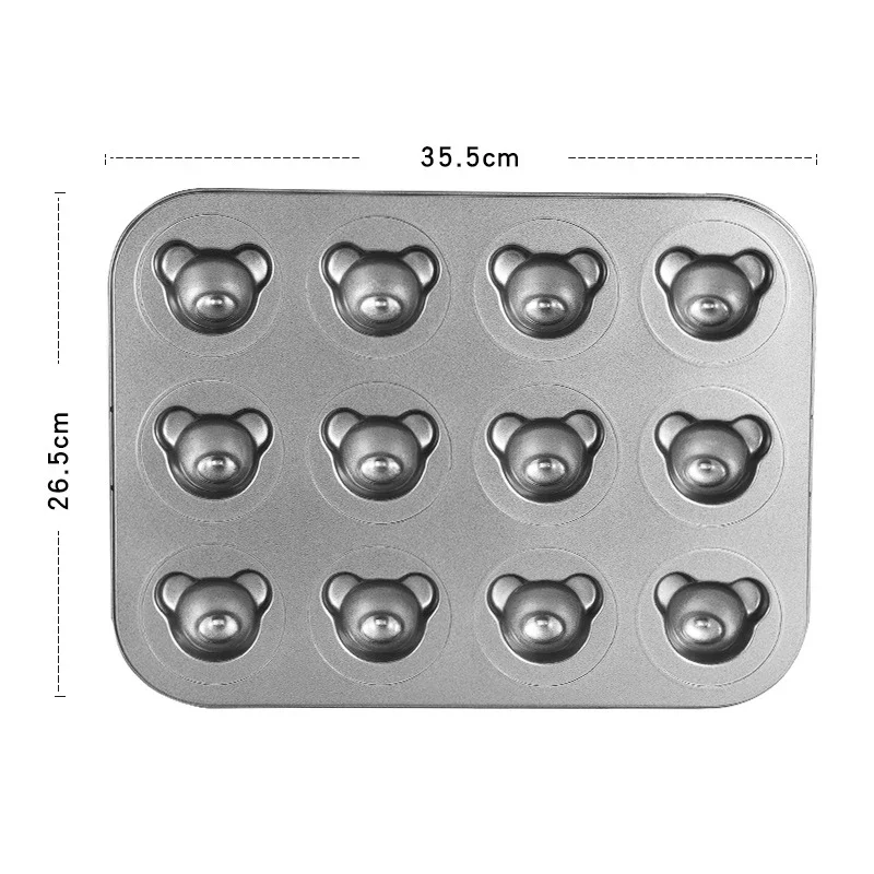 

Форма для выпечки BOUSSAC с медведем, углеродистая сталь