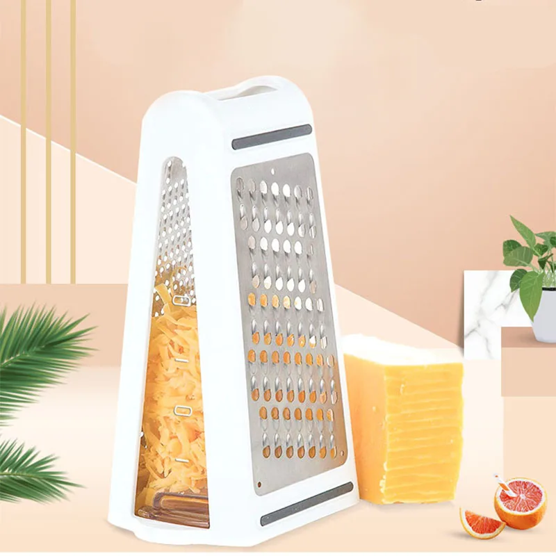 

Kitchen ABS double-sided shredder lemon cheese vegetable fruit grinder peeler slicer kitchen tools light small tool chopper