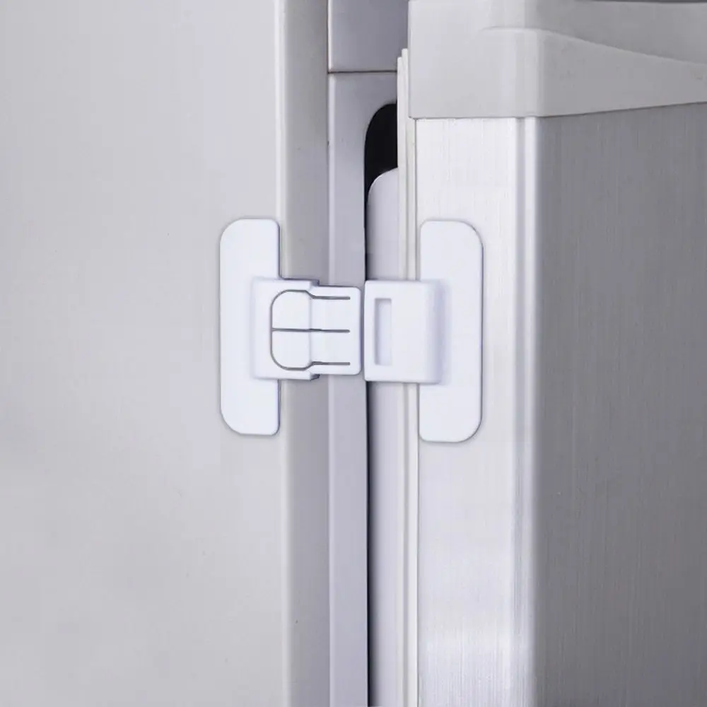 Kids Security Protection Refrigerator Lock Home Furniture Cabinet Door Safety Locks Anti-Open Water Dispenser Locker Buckle