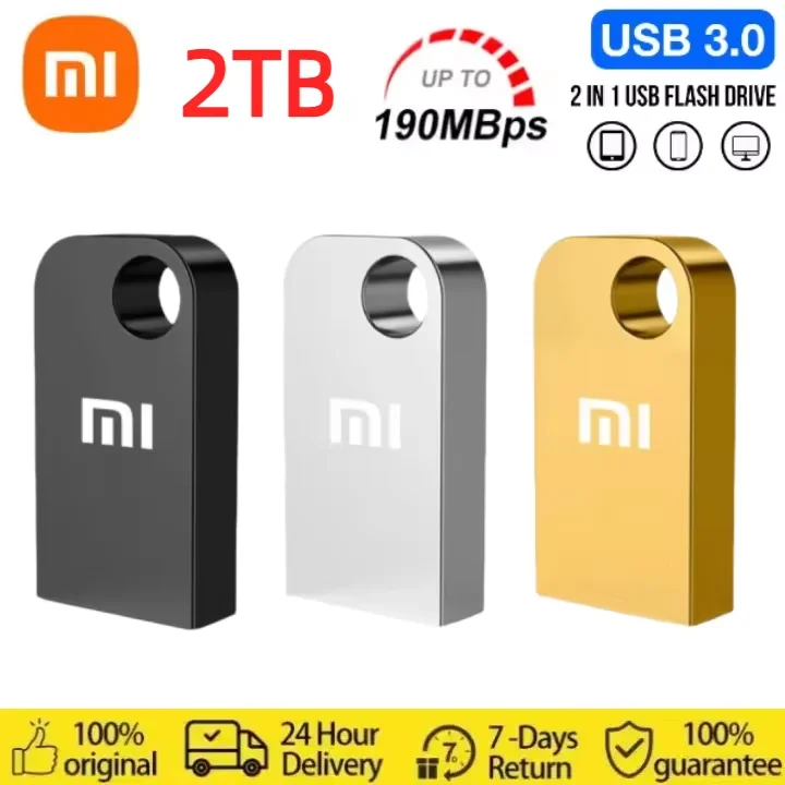 Высокоскоростной флэш-накопитель 2 ТБ TYPE-C Memoria Usb Stick 2024