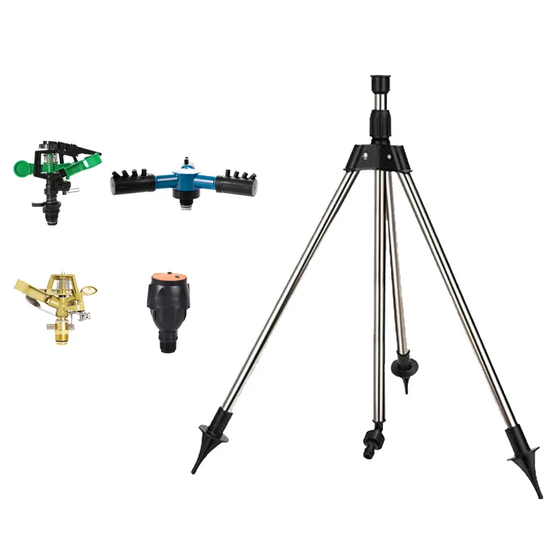 

Вращающийся спринклер для воды, обновленный автоматический вращающийся спринклер с поворотом на 360 градусов, регулируемый штатив с автоматическим вращением