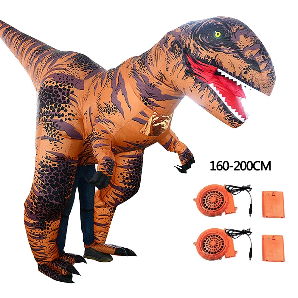 

Реквизит для Хэллоуина, тираннозавр рекс, надувной костюм динозавра, забавные детские надувные игрушки для верховой езды