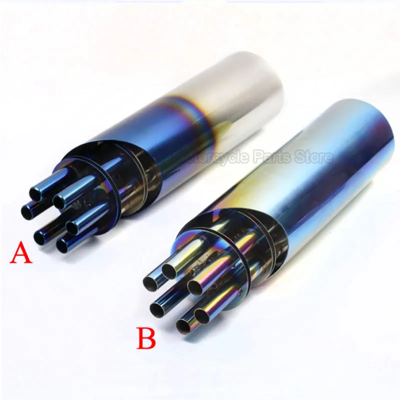 Универсальная Модифицированная выхлопная труба мотоцикла для Honda ATV глушители