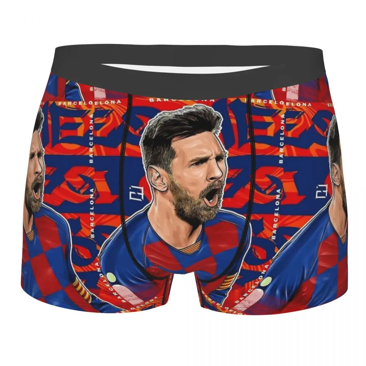 Мужские футбольные трусы-боксеры Messied Celebrates шорты дышащее нижнее белье