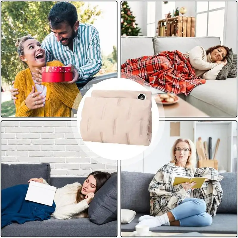 Грелка для рук с подогревом графеновая теплая муфта живота и грелка перчатки