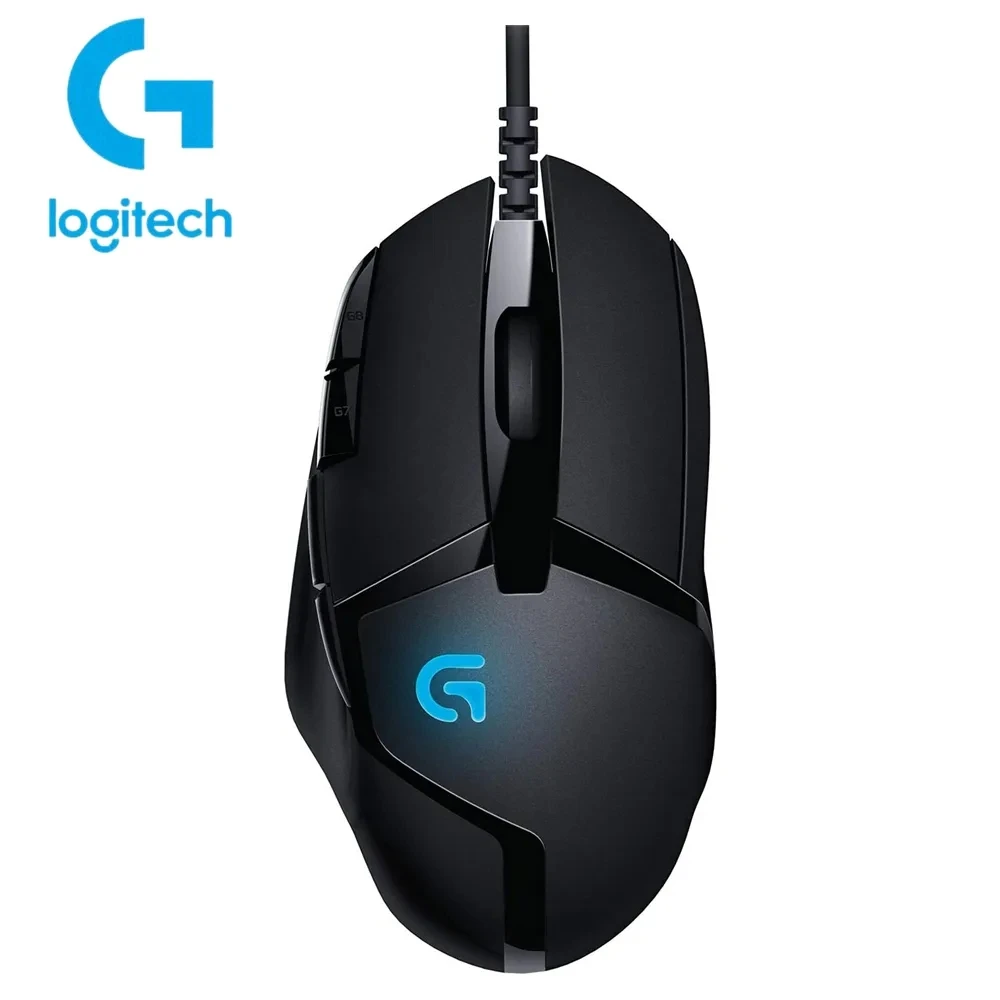 

Logitech G402 Hyperion Fury Wired Gaming Mouse 8 Programmable Keys with 4000DPI High Speed Fusion Engine for Windows 10 8 7