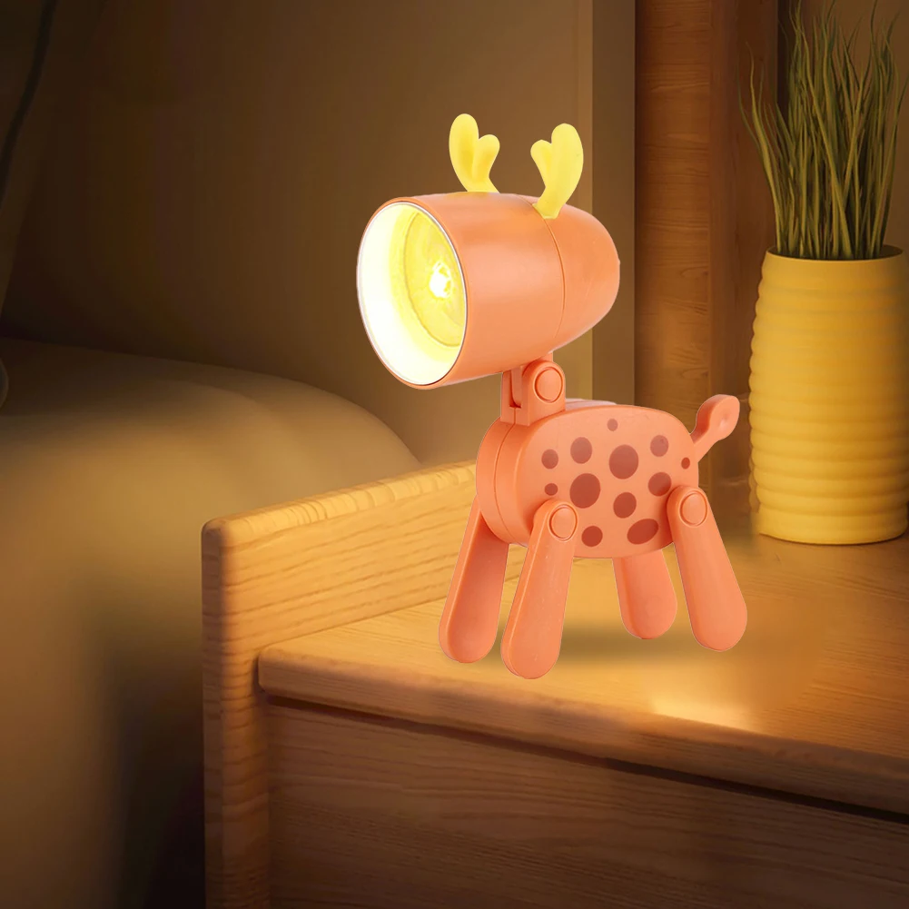 

Светодиодный мини-ночсветильник с милым мультяшным рисунком, ночник с медведем и дистанционным управлением, украшение для детской спальни,...