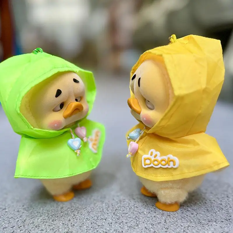 Для расстроенной утки плюшевая серия Одежда Аксессуары милая маленькая Желтая