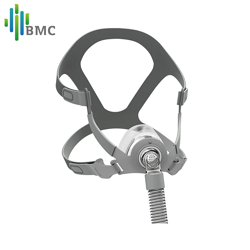 BMC N5B Nasal Mask CPAP Mask Sleep Mask with Headgear S/M/L Three Size Suitable for CPAP Machine Connect Hose and Nose Resmart