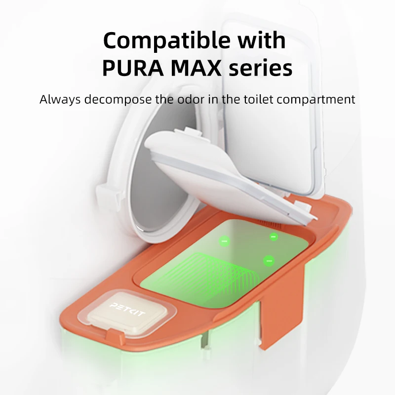 Фото Новое обновление, дезодорант-куб PETKIT N50 для PURA MAX, кошачий лоток, автоматический, товары для домашних животных, аксессуары для кошек puramax, дезодоратор №5
