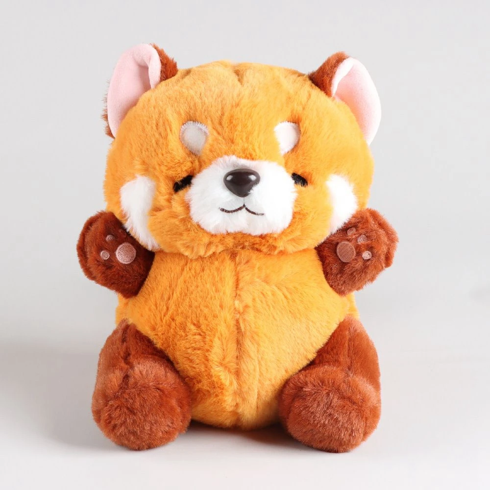 

22CM New Exquisite Cartoon Small Raccoon Plush Toy Kawaii Brown Hand Display Animal Doll Festival Gift Children Birthday Gift