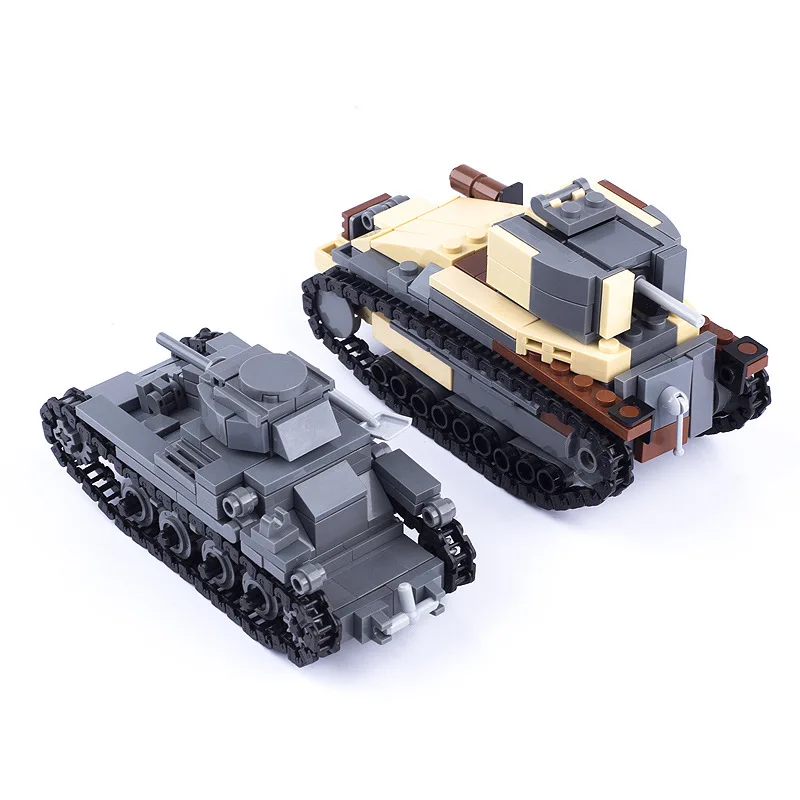 

Moc Technology Station Series Tank Model Weapon Military Base War Scene Soldier Small Particle Building Block Assembly