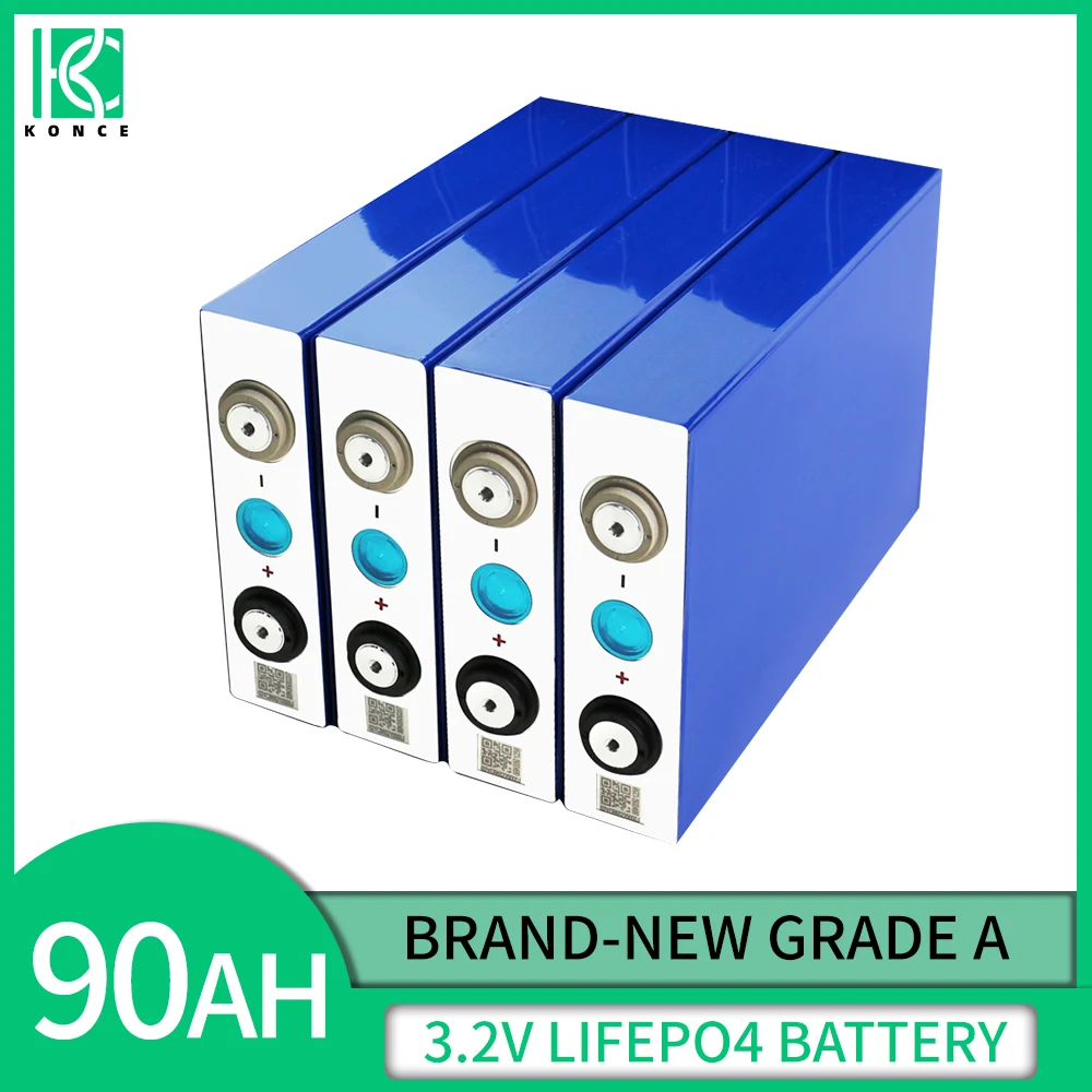 

Литий-железо-фосфат Lifepo4, 48 шт., 3,2 в, 90 Ач, 48 В
