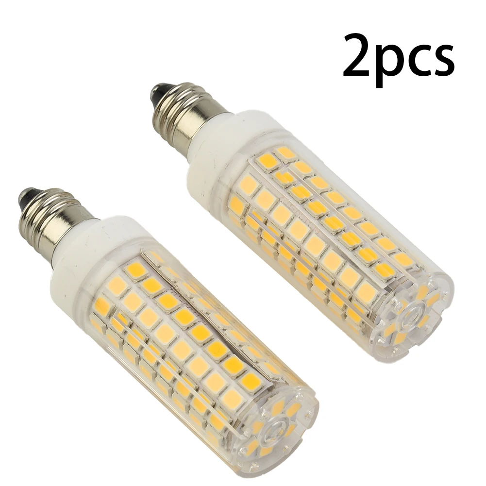 

Ceiling Fans Lights LED Bulb E11 2 Pcs 360 Degree 560~700lm 6 LEDS AC110V~120V CRI≥80Ra Ceramic Base Ceramics+PC