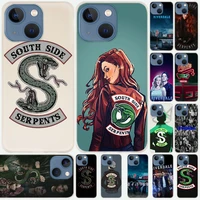 silicone soft coque shell case for apple iphone 13 12 11 pro x xs max xr 6 6s 7 8 plus mini se 2020 riverdale south side