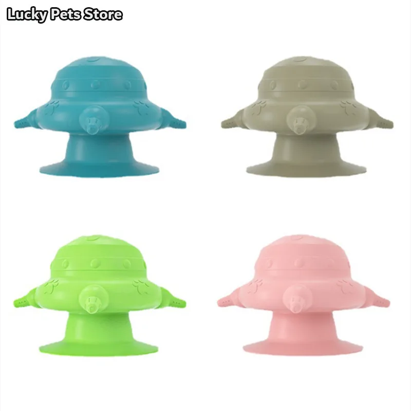 

240ml Pet Feeder for Cat Dog Milk Bowl with 4 Teats Suckle Bionic Silicone Nipples Nursing Bottle for Puppy Kitten Breastfeeding