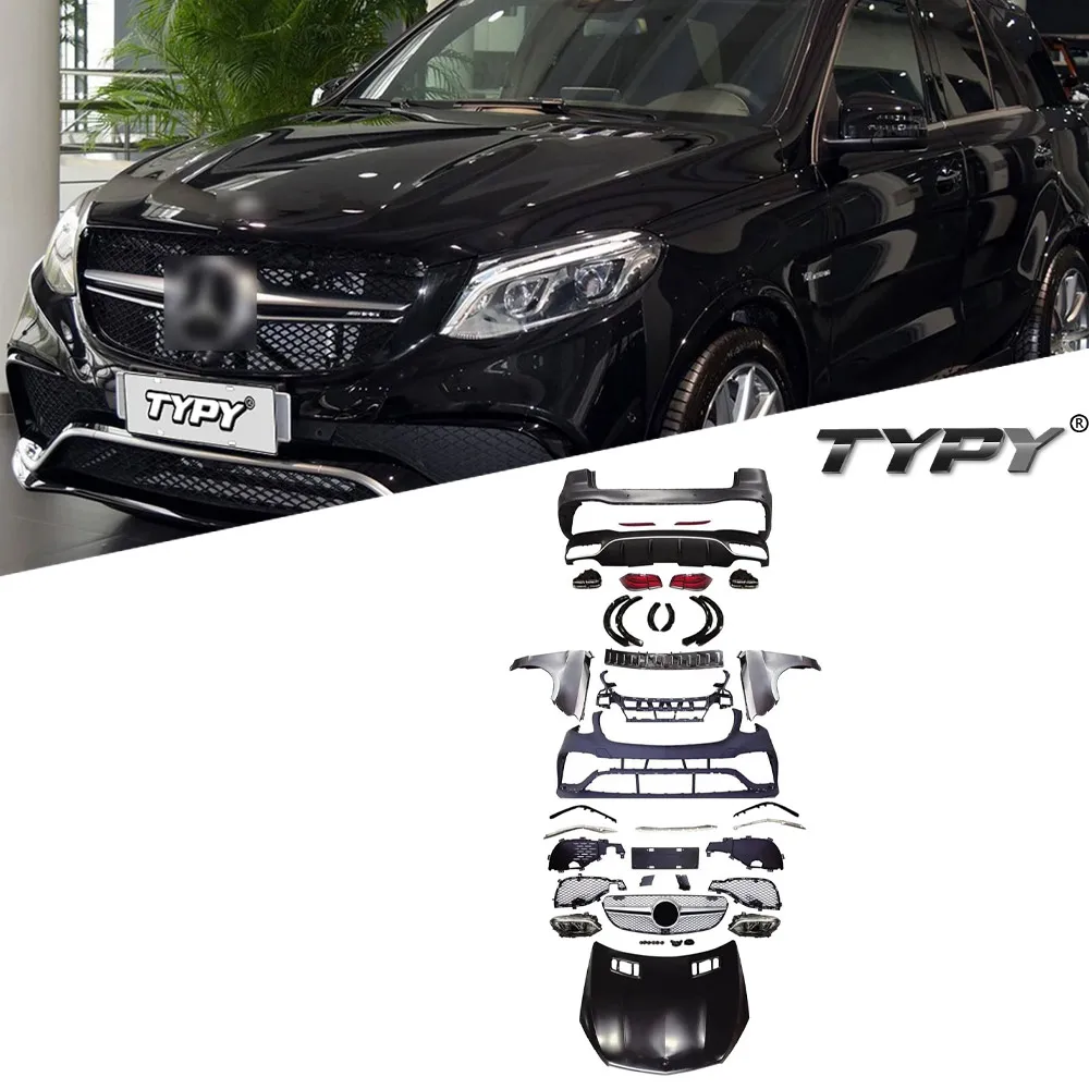 Кузов для автостайлинга в сборе Benz M-Class кузов 2012-2015 модифицированный до GLE W166 AMG 63