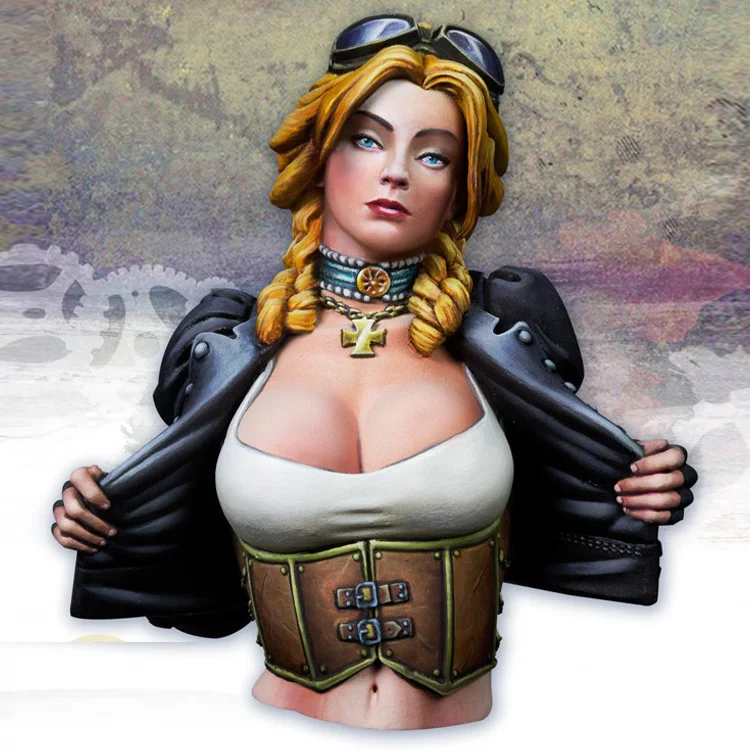

Bust 1/12 Resin model kit figures models unpainted and unassembled X143G