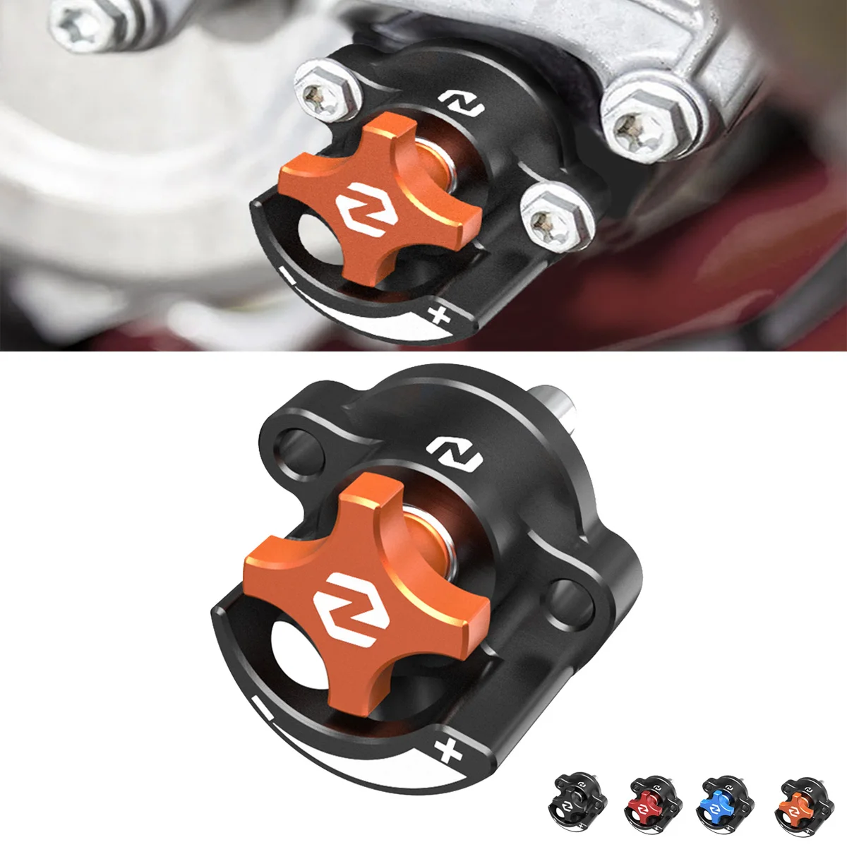 

NiceCNC Aluminum Exhaust Power Valve Adjuster For KTM EXC XC XCW SX MXC Sixdays TPI 250 300 1998-2022 125 250 300 XC-W EXC 2023