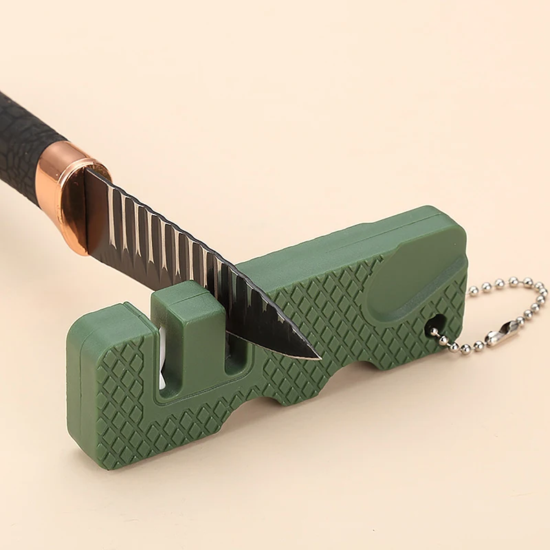 

Multipurpose Keychain Whetstone Carbide Knife Pocket Diamond Tools Portable Knife Sharpener