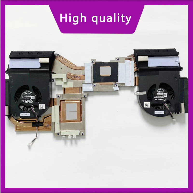 Охлаждающий радиатор для ноутбука процессора графического вентилятор-кулер DELL