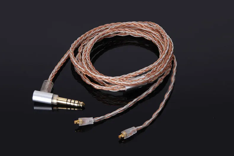 8-core braid 2.5mm/3.5mm/4.4mm BALANCED Audio Cable ForFiiO F5 F9 F9SE F9Pro FH1 FH5 FA7 FA1 FH7 FH5s Earphone |