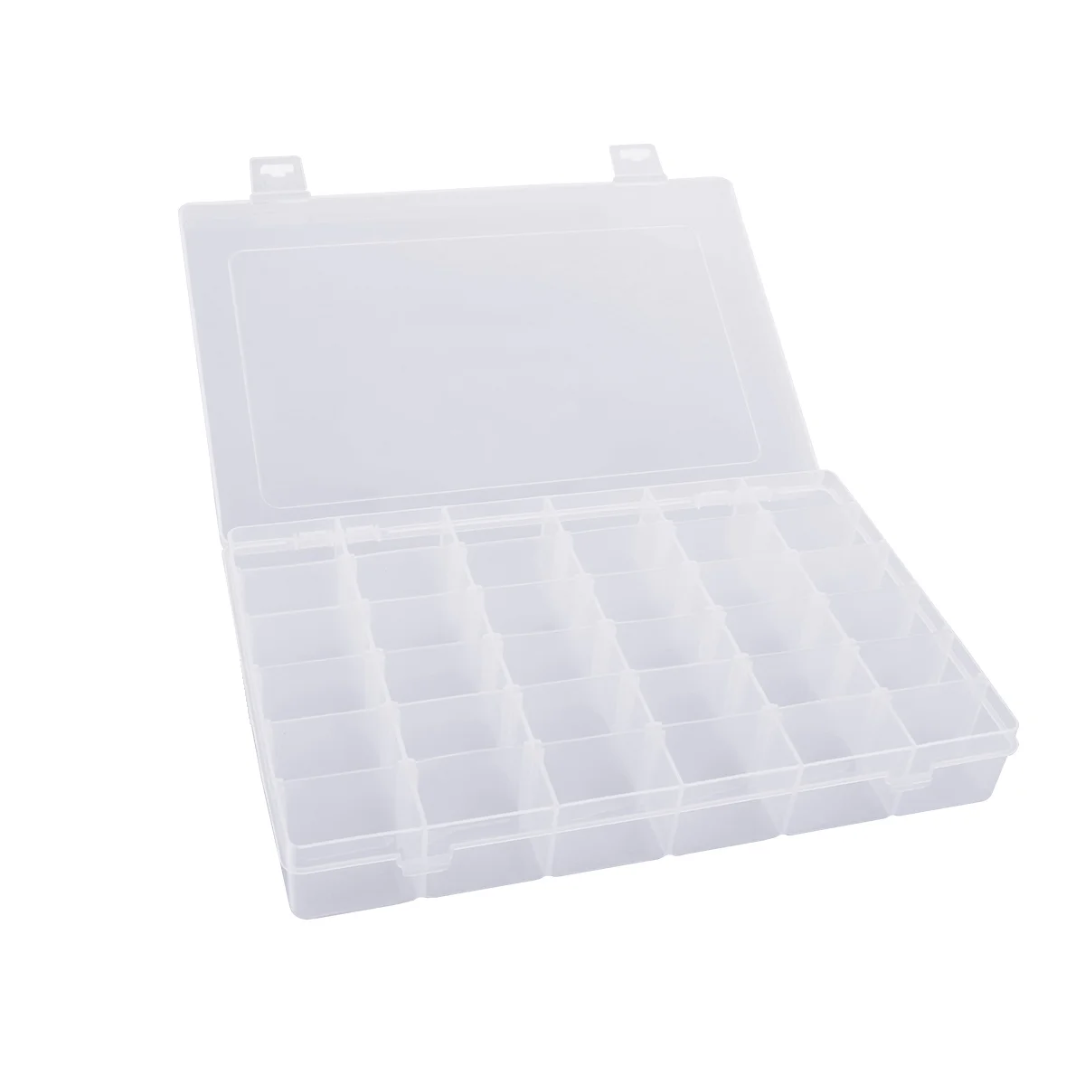 

Organizer Box Jewelry Container Storage Bead Clear Sorter Crystal Grid Travel Containersearring Small Partscompartment Bag