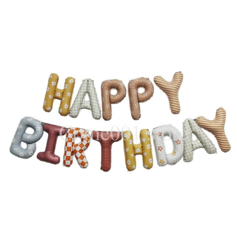 

Набор воздушных шаров-букв для дня рождения