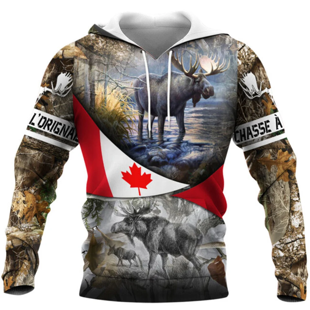 

CLOOCL Beautiful Moose Hunting Deer 3D Printed Unisex Deluxe Hoodie Sweatshirt Pullover Casual Tracksuit Sudadera Hombre