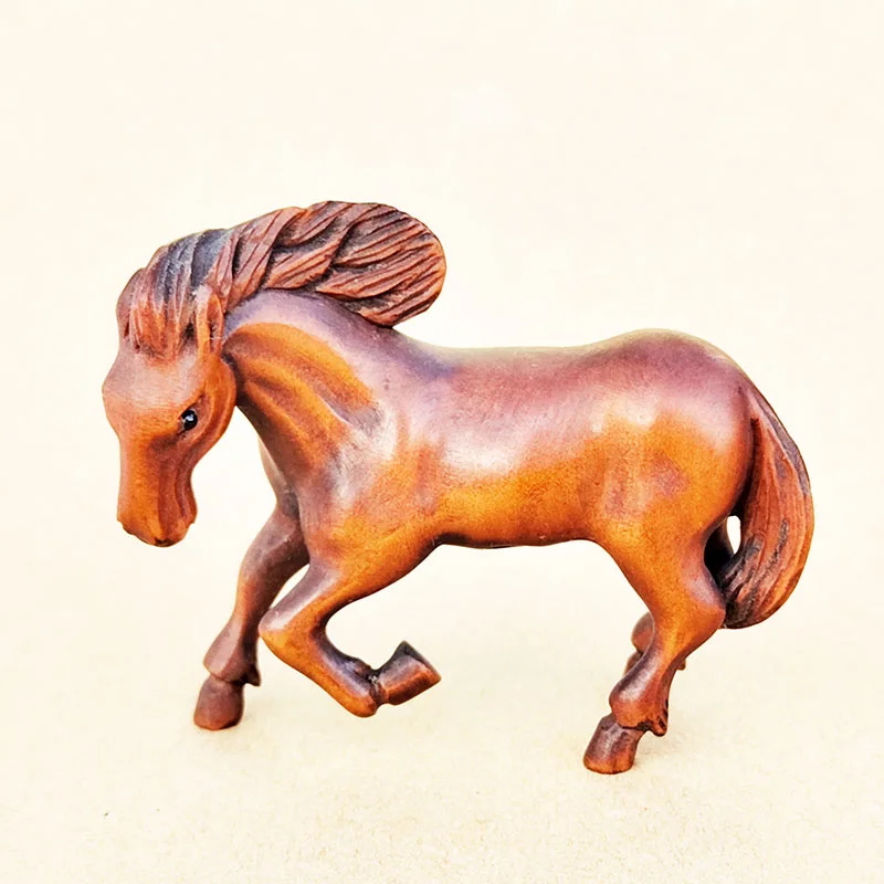 Статуэтка ручной работы из самшита - Лошадь
