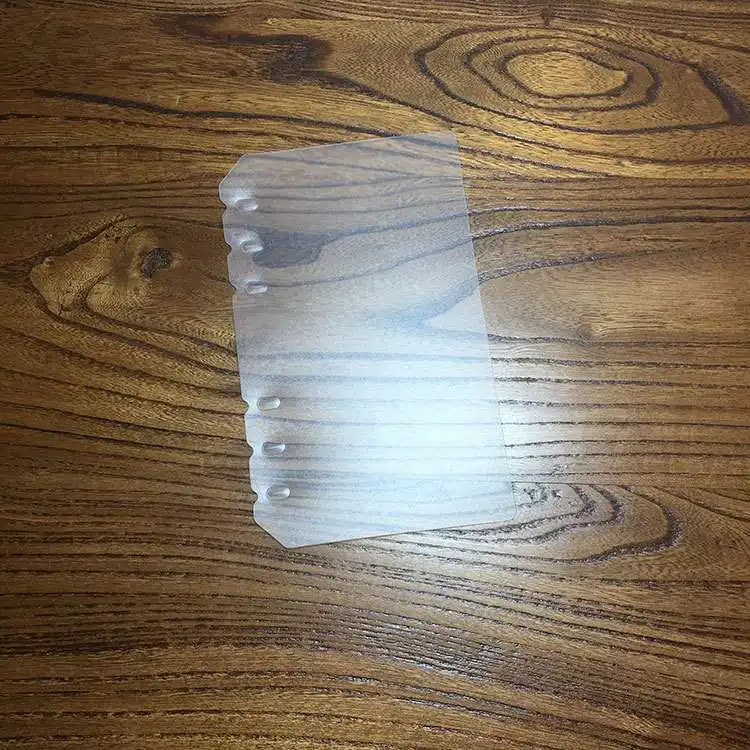 Папка с шестью отверстиями 6 отверстий 20 папка 26 полупрозрачная матовая для