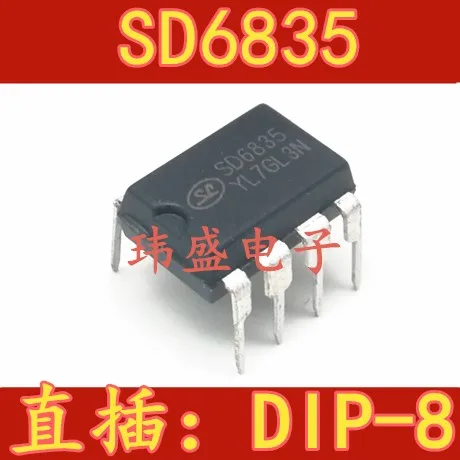 

10PCS/LOT SD6835 DIP-8 IC