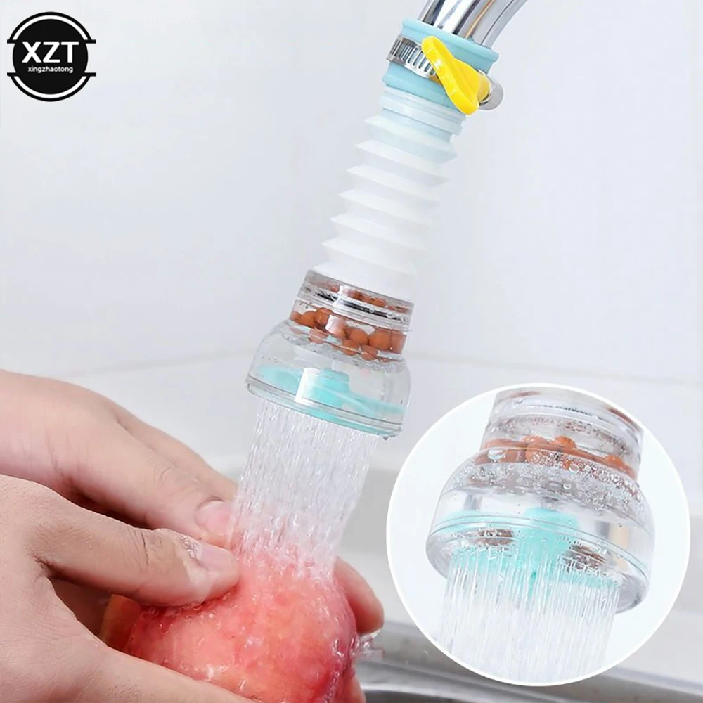 

1 PCS Extensible Effective Ceramic Faucet Filter 360 Rotation Medical Stone Filtration Filter Impurities Germs