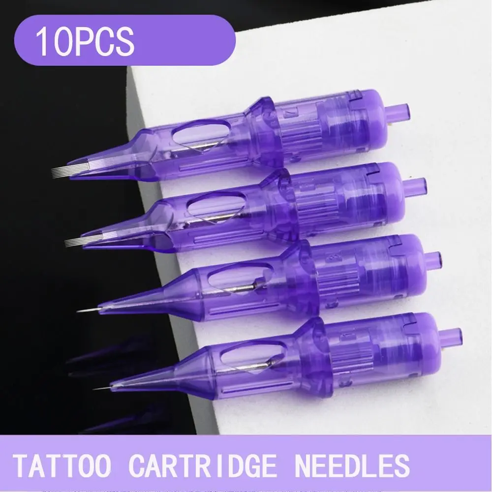 

Mast Pro 10PCS RL Tattoo Cartridge Needles Permanent Makeup Machine Pen Disposable Sterile Round Liner DragonHawk Needles